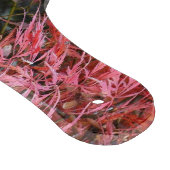 Planche À Découper Feuilles d'érable japonais rouge et bambou (Coin)