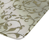 Planche À Découper Feuilles qui défilent en olive (Coin)