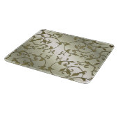 Planche À Découper Feuilles qui défilent en olive (Coin)