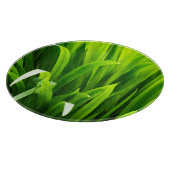 Planche À Découper Feuilles rétroéclairés dans le jardin (Coin)