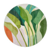 Planche À Découper Feuilles tropicaux (Devant)