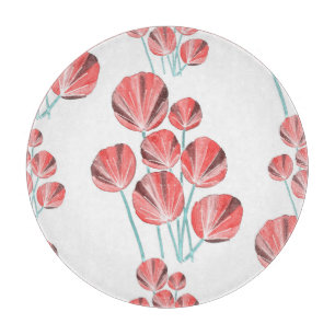 Planche À Découper Feuilles tropicaux : Motif créatif à main