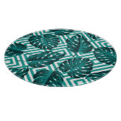 Planche À Découper Feuilles tropicaux : Motif Floral sans joint. (Coin)