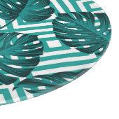 Planche À Découper Feuilles tropicaux : Motif Floral sans joint. (Coin)