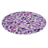 Planche À Découper Feuilles Violettes (Coin)