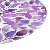 Planche À Découper Feuilles Violettes (Coin)