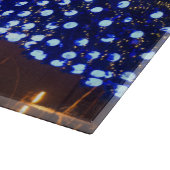 Planche À Découper Feux bleus sapin (Coin)