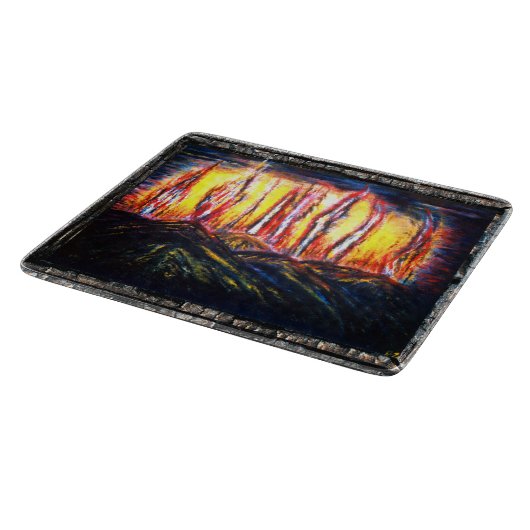 Planche À Découper Feux de fourrage (Coin)