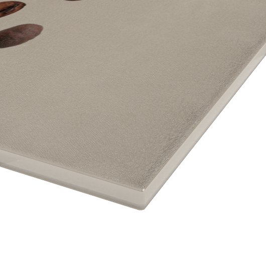 Planche À Découper Fèves de café (Coin)