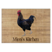 Planche À Découper Fichier de cuisine personnalisé Ajouter un nom Tex (Devant)