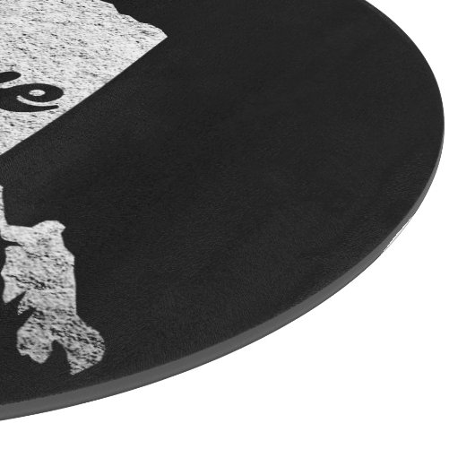 Planche À Découper fière Alask State love Plan Plan Plan rocheux AK (Coin)