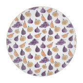 Planche À Découper Figes et raisins, Aliments pourpres (Devant)
