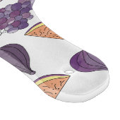 Planche À Découper Figes et raisins de famille personnalisés (Coin)