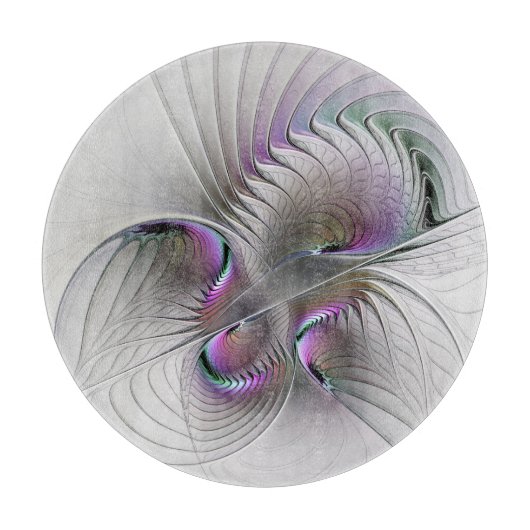 Planche À Découper Figure de fantaisie abstraite moderne timide Art f (Devant)