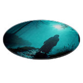 Planche À Découper Figure de fantôme dans Haunted Woods Design (Coin)