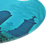 Planche À Découper Figure Ghoost dans un modèle de cimetière (Coin)