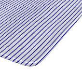 Planche À Découper Filet blanc bleu-foncé (Coin)