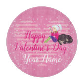 Planche À Découper Fille Être amoureuse (Devant)