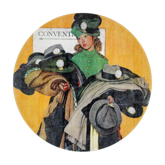 Planche À Découper Fille Hatcheck (Devant)