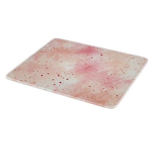 Planche À Découper Fille Peach rose Abstrait (Coin)