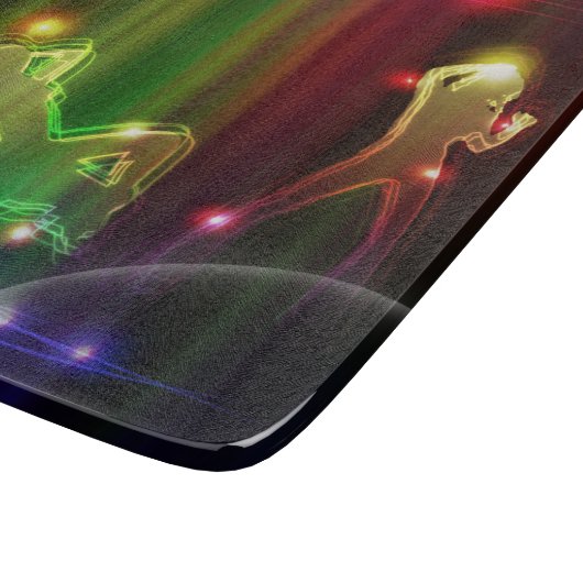 Planche À Découper Filles de fête Moderne tendance Lumières de Nons (Coin)