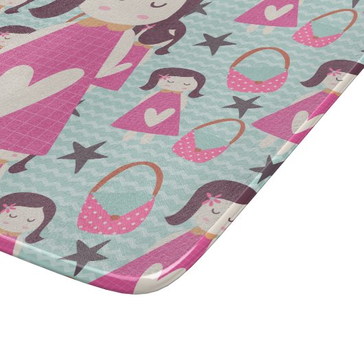 Planche À Découper Filles et sacs à main (Coin)