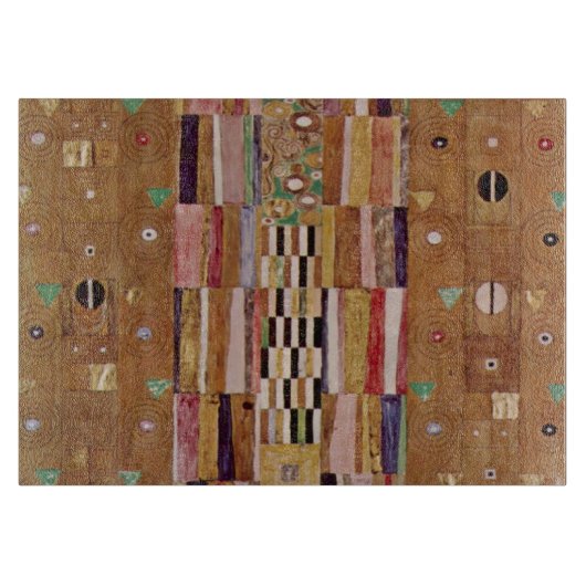 Planche À Découper Fin de mur, frise Stoclet de Gustav Klimt (Devant)