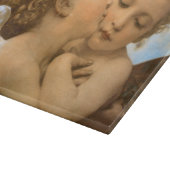 Planche À Découper First Kiss (détail des anges) de Bouguereau (Coin)