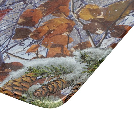 Planche À Découper First Snow Winter Camouflage Style (Coin)
