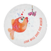 Planche À Découper Fish and Worm (Devant)