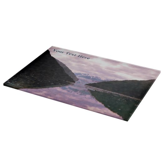 Planche À Découper Fjord Glacier (Coin)