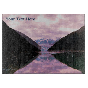 Planche À Découper Fjord Glacier