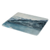 Planche À Découper Fjords d'hiver (Coin)
