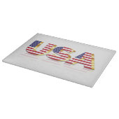 Planche À Découper Flag Cutting Board des États-Unis (Coin)