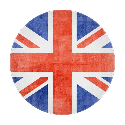 Planche À Découper Flag de Grunge (Devant)