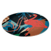 Planche À Découper Flamant rose funky (Coin)