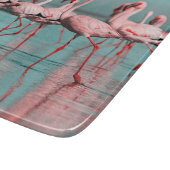 Planche À Découper Flamants africains sauvages (Coin)