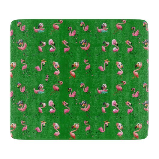 Planche À Découper Flamants roses (Devant)