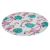 Planche À Découper Flamants roses roses (Coin)