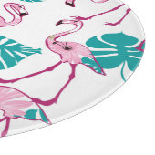 Planche À Découper Flamants roses roses (Coin)