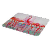 Planche À Découper Flamants roses roses par Francis Lee Jaques (Coin)