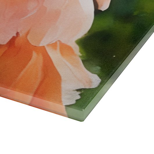 Planche À Découper Flamingo Bird Art Glass Cutting Board (Coin)