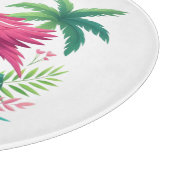 Planche À Découper Flamingo rose tropicale/Floride (Coin)