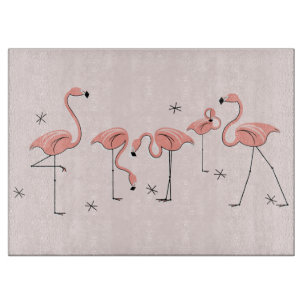 Planche à découper Flamingos Pink Group