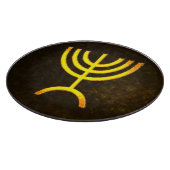 Planche À Découper Flamme de la Menorah (Coin)