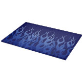 Planche À Découper Flammes cool Blue Racing (Coin)