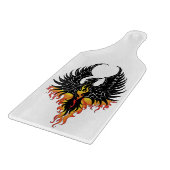 Planche À Découper Flammes tribales Phoenix Firebird (Coin)