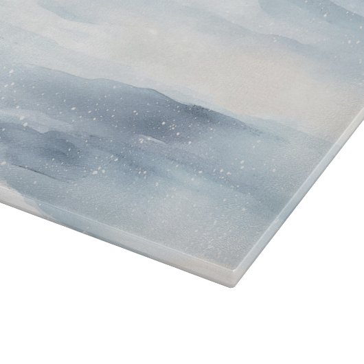 Planche À Découper Flèches blanches bleues (Coin)