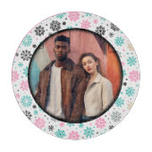 Planche À Découper Flèches de neige rétro (Devant)