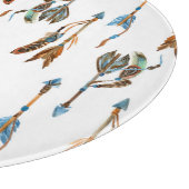 Planche À Découper Flèches tribales : aquarelle illustration vintage. (Coin)